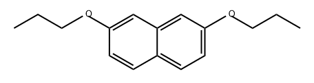 Naphthalene, 2,7-dipropoxy- Structural