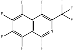 Isoquinoline, 1,4,5,6,7,8-hexafluoro-3-(trifluoromethyl)- Structural