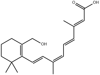 Retinoic acid, 18-hydroxy-, 9-cis- (9CI) Structural