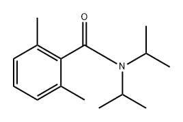 Benzamide, 2,6-dimethyl-N,N-bis(1-methylethyl)- Structural
