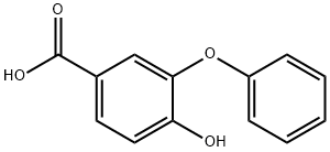 Benzoic acid, 4-hydroxy-3-phenoxy- Structural