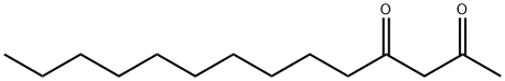 tetradecane-2,4-dione Structural