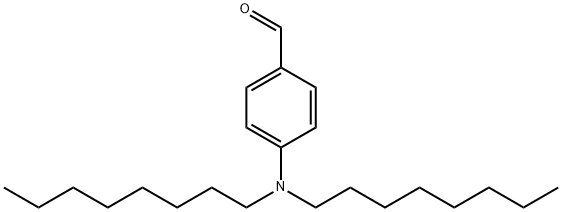 Benzaldehyde, 4-(dioctylamino)- Structural
