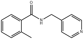 Benzamide, 2-methyl-N-(4-pyridinylmethyl)- Structural