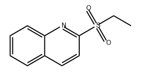 Quinoline, 2-(ethylsulfonyl)- Structural