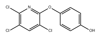 Phenol, 4-[(3,5,6-trichloro-2-pyridinyl)oxy]- Structural
