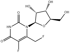 Uridine, 5-fluoro-6-(fluoromethyl)- (9CI) Structural