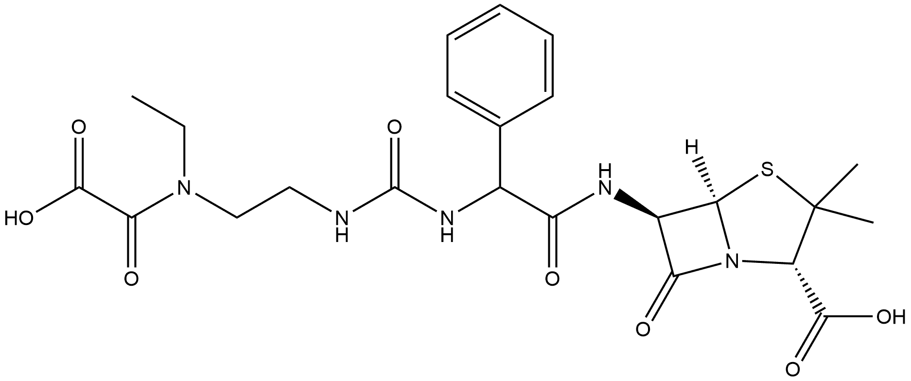 Piperacillin Impurity 12 Disodium Salt Structural