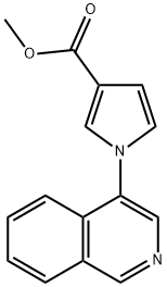 Isoquinolin-4-ylmethyl 1H-pyrrole-3-carboxylate Structural
