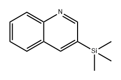 Quinoline, 3-(trimethylsilyl)- Structural