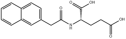 L-Glutamic acid, N-(2-naphthalenylacetyl)- (9CI) Structural