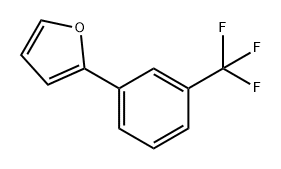 Furan, 2-[3-(trifluoromethyl)phenyl]- Structural