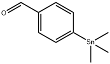 Benzaldehyde, 4-(trimethylstannyl)- Structural