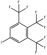 Benzene, 5-iodo-1,2,3-tris(trifluoromethyl)- Structural