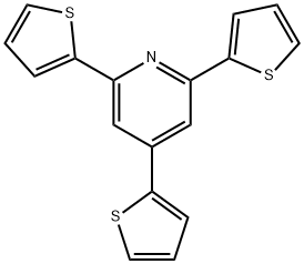 Pyridine, 2,4,6-tri-2-thienyl- Structural