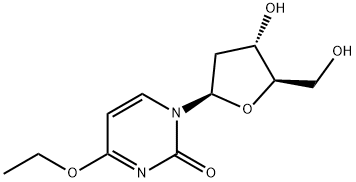 Uridine, 2'-deoxy-4-O-ethyl- (9CI) Structural