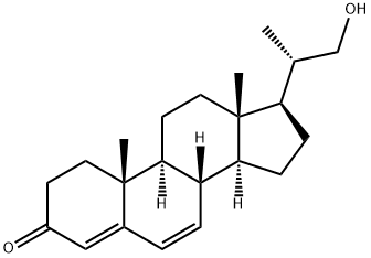 Pregna-4,6-dien-3-one, 21-hydroxy-20-methyl-, (20S)- Structural