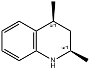 rac-(2R,4S)-2,4-dimethyl-1,2,3,4-tetrahydroquinoline, cis Structural