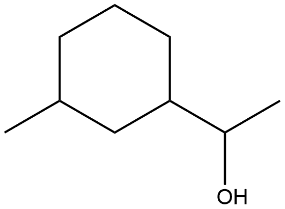 Cyclohexanemethanol, α,3-dimethyl- Structural