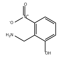 Phenol, 2-(aminomethyl)-3-nitro- Structural