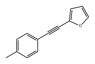 Furan, 2-[2-(4-methylphenyl)ethynyl]- Structural
