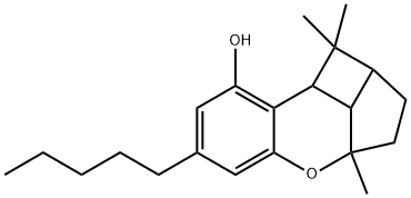 rac-Cannabicyclol Structural