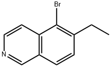 Isoquinoline, 5-bromo-6-ethyl- Structural