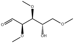 L-Arabinose, 2,3,5-tri-O-methyl- Structural