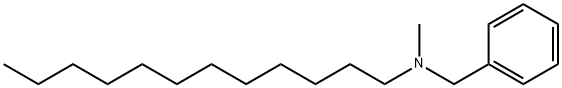 Benzenemethanamine, N-dodecyl-N-methyl- Structural