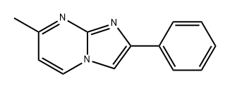 Imidazo[1,2-a]pyrimidine, 7-methyl-2-phenyl- Structural