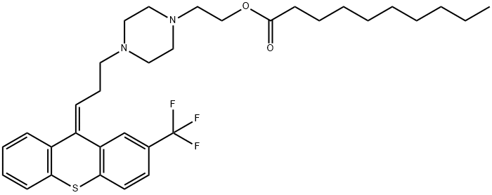 Flupentixol decanoate, (Z)- Structural