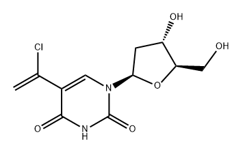 Uridine, 5-(1-chloroethenyl)-2'-deoxy- Structural