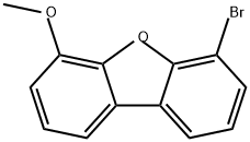 Dibenzofuran, 4-bromo-6-methoxy- Structural
