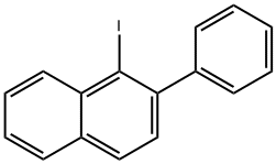 Naphthalene, 1-iodo-2-phenyl- Structural