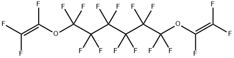 Hexane, 1,1,2,2,3,3,4,4,5,5,6,6-dodecafluoro-1,6-bis[(1,2,2-trifluoroethenyl)oxy]- Structural