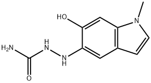 Hydrazinecarboxamide, 2-(6-hydroxy-1-methyl-1H-indol-5-yl)- Structural