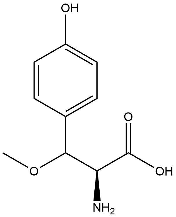 Tyrosine, β-methoxy- Structural