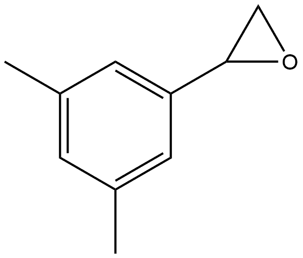 Oxirane, 2-(3,5-dimethylphenyl)-, (-)- Structural