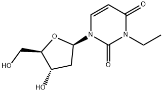 Uridine, 2'-deoxy-3-ethyl- Structural