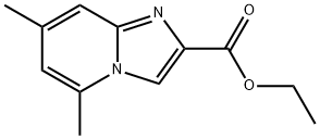 Imidazo[1,2-a]pyridine-2-carboxylic acid, 5,7-dimethyl-, ethyl ester Structural
