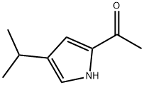 Ketone, 4-isopropylpyrrol-2-yl methyl (7CI,8CI) Structural