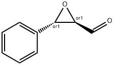 Oxiranecarboxaldehyde, 3-phenyl-, (2R,3S)-rel- (9CI) Structural