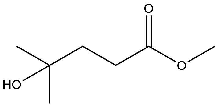 Valeric acid, 4-hydroxy-4-methyl-, methyl ester, (+)- (8CI) Structural