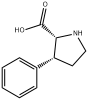 D-Proline, 3-phenyl-, (3R)- Structural