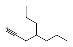 Hexanenitrile, 3-propyl- Structural