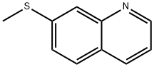 Quinoline, 7-(methylthio)- Structural