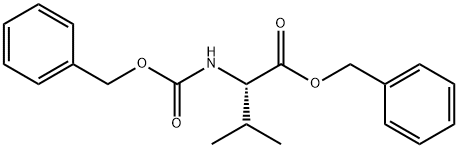 L-Valine, N-[(phenylmethoxy)carbonyl]-, phenylmethyl ester Structural