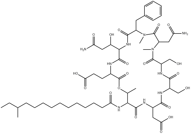 lipopeptin A Structural