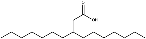 Decanoic acid, 3-heptyl- Structural