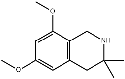 Isoquinoline, 1,2,3,4-tetrahydro-6,8-dimethoxy-3,3-dimethyl- Structural